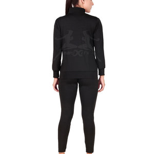 Chándal deportivo cómodo para calentar y entrenar Chándal deportivo elegante con diseño moderno de color de contraste - Product Image 4