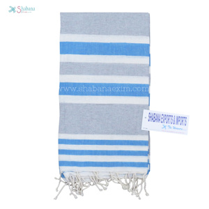 <b>Travel</b> Turkish Fouta Hammam <b>Towel</b> Lightweight Quick Dry Cotton Yoga Spa Bath Essential <b>Beach</b> Bath <b>Towels</b> - Product Image 4