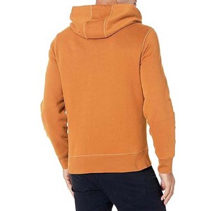 Sudaderas y sudaderas transpirables para hombre OEM logotipo personalizado 300G 100% algodón hombro caído suelto hombres Zip-Up Basics sudaderas con capucha Casual - Product Image 2