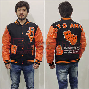 Veste de base-ball à lettres de haute qualité - Product Image 6