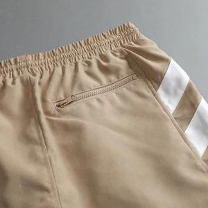 2023 ropa deportiva pantalones cortos de ejercicio negro sólido con bolsillos laterales 100% algodón patrón Floral ecológico - Product Image 3