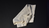 Nappe carrée réutilisable, faite à la main, personnalisable, couleur naturelle, teinte unie, motif uni, 55% chanvre, 45% coton mélangé, mariages