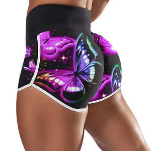 Pantalones cortos de gimnasio transpirables de alta calidad personalizados OEM para mujer, pantalones cortos informales con función de secado rápido, decoración de bolsillo, suministro al por mayor - Product Image 2