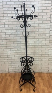 Perchero con revestimiento de polvo negro para sombreros, artículo de Hardware portátil, estante elegante, silenciador, tapa, colgador de ropa, perchero para exportación - Product Image 6