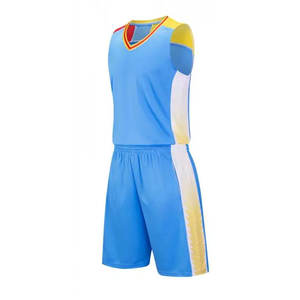 Wholesale High Quality Men Sports Wear Customized Basketball Uniform Team Club Basketball Uniform Sets - Product Image 1