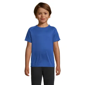 Sporty <b>Kids</b> 140g <b>T</b>-<b>Shirt</b> for Sports Merchandise Promotional <b>T</b>-<b>Shirts</b> - Product Image 4