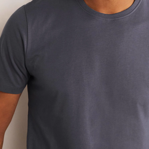 OEM Vente en gros Épaule tombante Impression décontractée personnalisée 100% coton plaine vierge T-shirts pour hommes poids lourd T-shirt surdimensionné - Product Image 5