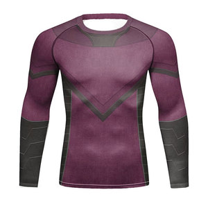 Chemises de compression pour femmes Impression personnalisée MMA Rash Guards for Ladies OEM Design Long Sleeves Fighting MMA Rash Guards - Product Image 1