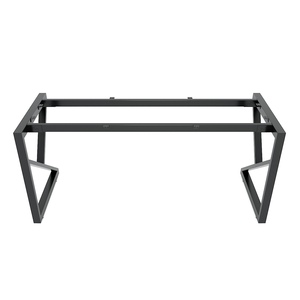Industrial Style Kconcept HCKC024 Steel Table Legs Assembly for 160x60cm Tables with Easy Installation - Product Image 2