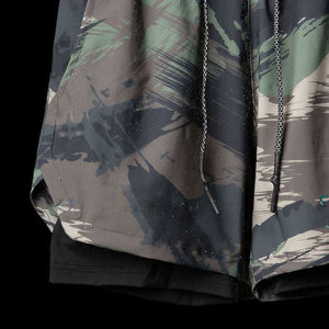 Shorts en nylon pour hommes Logo personnalisé Short d'entraînement pour hommes Shorts d'été pour hommes Fitness Sports Basketball Gym Shorts avec poche - Product Image 2