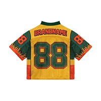 Maillot de football unisexe en maille respirant, sublimé, col en V, tenue d'équipe, coupe régulière, adulte, 100 % polyester, anti-rétrécissement, ajustable