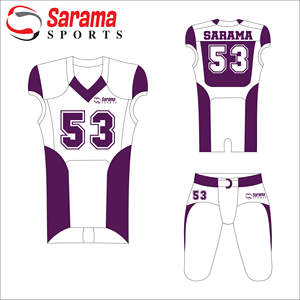 Uniforme de fútbol americano para hombres y mujeres, uniforme de diseño único de buena calidad, superventas, de fabricación fina, unisex - Product Image 1