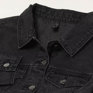 Chaqueta vaquera ecológica ligera para mujer, superventas, logotipo personalizado, forro de algodón, traje de moda de invierno - Product Image 6