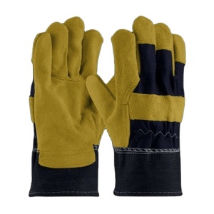 Gants de sécurité antistatiques en cuir de vachette souple et confortable, certifiés CE, pour la protection des mains industrielles, résistants à la chaleur - Product Image 4