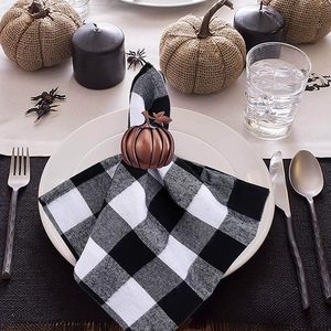 Servilletero con forma de calabaza de aleación de cosecha de Halloween de alta calidad, diseño de lujo para una decoración de mesa impresionante en cenas - Product Image 2