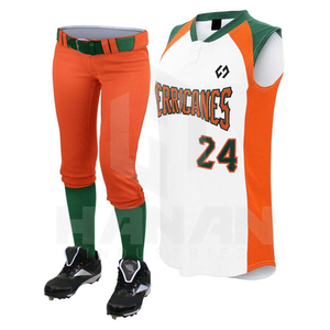 OEM personalizable de secado rápido transpirable estirable 100% poliéster conjuntos de entrenamiento de béisbol uniforme logotipo personalizado colores personalizados - Product Image 2