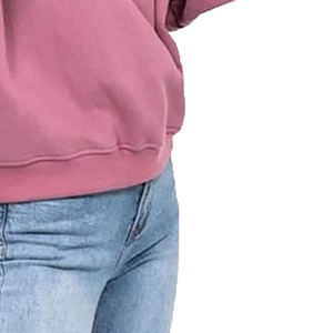 DM Logotipo personalizado Impreso Mujer 100% Algodón Oversize Pullover Hoodie Heavyweight Winter Sudadera Front Acid Wash Otoño - Product Image 6