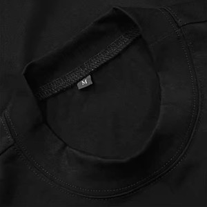 T-shirt surdimensionné pour hommes fait de 100% coton T-shirt Promotion col rond imprimé T-shirt Street Wear MS-TS-007 essentielle - Product Image 4
