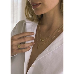Anillo de sello de oro amarillo de 14k con circonita de 10mm, estilo Hip Hop, chapado en rodio y con engaste de 8mm de ancho, joyería para uso diario - Product Image 6