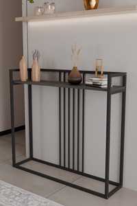 Table console de salle à manger Royalune Furniture Nova Iron - Design élégant, moderne et ergonomique, durable, écologique, rangement robuste pour la maison - Product Image 3