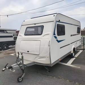 Tùy chỉnh nhôm RV Motorhome du lịch ngoài trời Trailer hộ gia đình nhỏ nhà Caravan di động sống cắm trại Trailer một phòng ngủ - Product Image 2