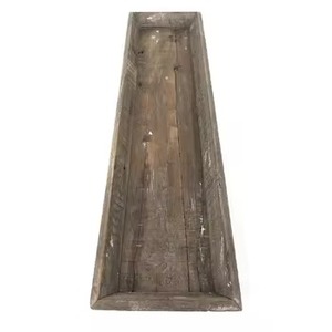 High Selling Modern <b>Black</b> Coated Wooden <b>Serving</b> <b>Tray</b> with Rope Handle Elegant Food Platter for Home Kitchen Hotel Restaurant Use - Product Image 5