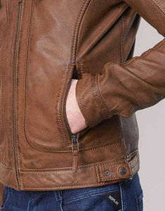 Chaquetas de Motocicleta para Hombre de Cuero Vacuno de Alta Calidad, Impermeables, Transpirables, Resistentes al Viento, Tallas Grandes, Anti-UV, para Todas las Estaciones, en Venta - Product Image 6