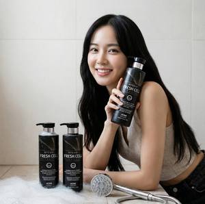 Champú AOMI Fresh Cell Anticaspa, Nutritivo, Iluminador, Refrescante, Profesional, para el Cuero Cabelludo, con Ingredientes Herbales en Gel - Product Image 2