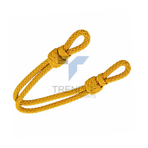 Cordón Trenzado Dorado de Estilo Clásico, Cordones para Prendas de Alta Tenacidad, Cordón Metálico Hecho a Mano - Product Image 1