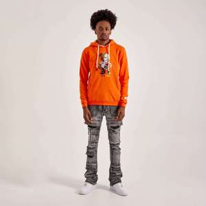 Sudadera con Capucha Ligera de Algodón para Hombre, Impresión DTF, Sudadera Informal, Diseño Personalizado, Ropa Urbana, Fabricante de Ropa OEM al por Mayor - Product Image 1