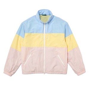 Chaqueta Cortavientos Ligera OEM, Moda al por Mayor, Ropa Exterior Impermeable de Crepé para Hombre - Product Image 1