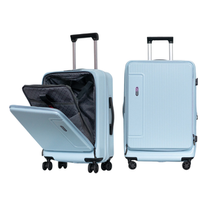 Bulk Orders Travelking 8088 Hard-Shell <b>Suitcases</b> Abs Pc Comfortable Interior Luxury <b>Suitcase</b> Sturdy Handle Hung Phat Wholesaler - Product Image 1