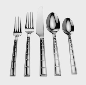 Service de table en argent finition argentée avec poignée blanche, idéal pour la maison, la cuisine, la salle à manger, les hôtels et les banquets, en provenance d'Inde - Product Image 6