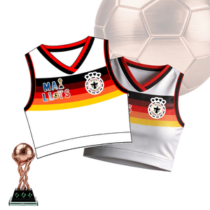 Équipement de supporter de football pour le Championnat 2026 – Style inspiré de l'équipe de France féminine avec un design en tissu respirant - Product Image 1