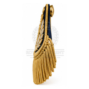 <b>Gold</b> Epaulettes Shoulder Accessories Uniform Design For <b>Formal</b> Wear Clothing And Professional <b>Dress</b> Style - Product Image 5