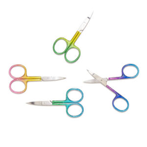 Tijeras para Uñas Curvas de Acero Inoxidable de Primera Calidad, Cuidado de Cutículas, Ligeras, Reutilizables, Diseño de Agarre Fácil y Cómodo - Product Image 4