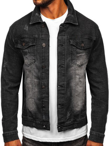 Premium Trucker Denim <b>Jacket</b> Custom Embroidery Logo Jeans <b>Jacket</b> Durable Casual Wear OEM ODM Private Label Factory Production - Product Image 5