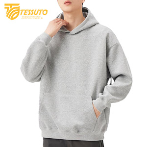 Sweatshirts à capuche modernes et personnalisés pour hommes, molleton brodé en 3D, 100% coton, logo personnalisé de grande taille, fabricant professionnel - Product Image 4