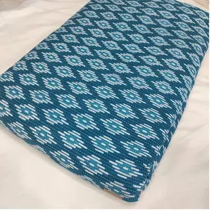 Bloco de algodão kantha personalizado impresso tecidos com ponto de algodão ideal para fazer roupas e têxteis-lar