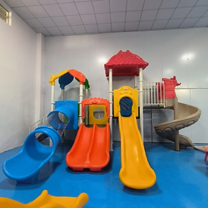 Divertido Juego de Toboganes para Exteriores, Centro de Actividades Educativas para el Desarrollo y Juego de los Niños - Product Image 3