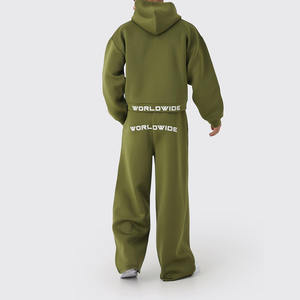 Conjunto deportivo para hombre, chándal con capucha y pantalones deportivos, conjunto deportivo de alta calidad - Product Image 5