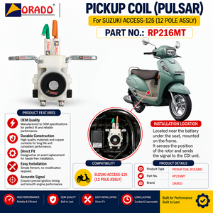 Bobina de encendido de 12 polos para Suzuki Access 125, la más vendida, calidad de exportación, fabricante de repuestos para motocicletas en India, disponible para la venta - Product Image 6