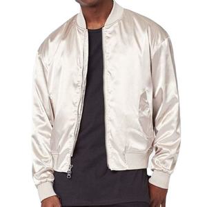 OEM ODM Logos personnalisés Créez votre propre conception de vestes de haute qualité Vestes en satin grande taille - Product Image 5