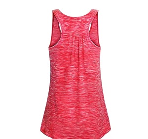 แขนกุดออกกําลังกายผู้หญิงยิมคุณภาพสูงเซ็กซี่ผู้หญิงRibbed Racerback Tank Crop Tank Top - Product Image 6