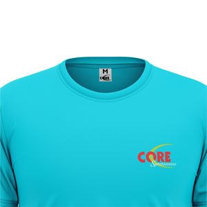 Logotipo personalizado al por mayor en blanco de manga corta Camiseta transpirable que absorbe la humedad camisas para hombres deportes Jogging Fitness desgaste - Product Image 3