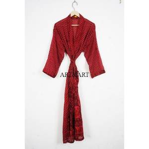 New Arrival Elegant Luxury Silk <b>Kimono</b> Robe Soft Comfortable Plus Size Bathrobe High Quality Homewear - Product Image 6