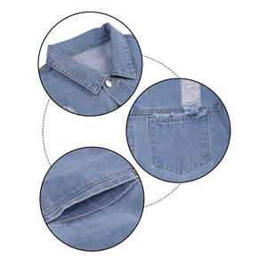 Veste en jean côtelé de haute qualité légère 100% coton pour hommes, veste en jean personnalisée de la meilleure conception pour hommes - Product Image 5