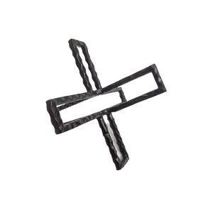 Nouveau Design de fil de fer, Sculpture en métal enduit de couleur grise pour la décoration de la maison, nouvelle Sculpture d'ornements - Product Image 4