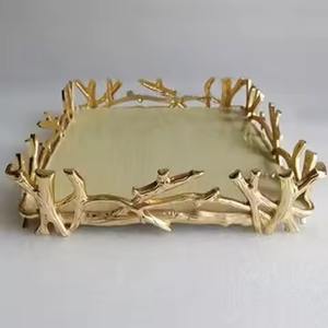 Metal <b>Chocolate</b> Candy Fruits Snacks Display Trays Dry Tray Serving Tray - Product Image 1