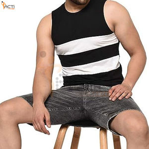 Chaleco de algodón transpirable de talla grande para hombre con diseño de servicio OEM superventas de Pakistán, ropa de gimnasio, chaleco de algodón para hombre - Product Image 6